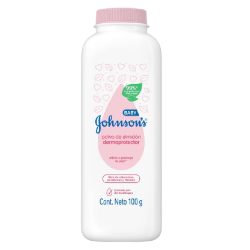 Johnsons Talco baby original Frasco 100 Ml