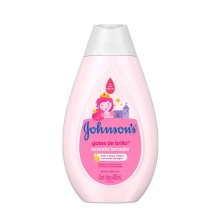 Johnsons Baby acondicionador gotas de brillo Frasco 400 Ml