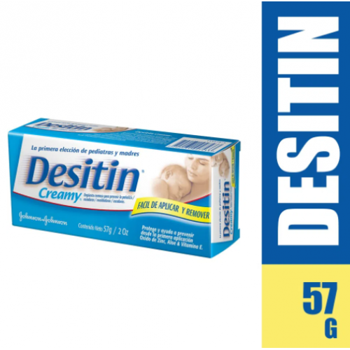 Desitin Creamy Barrera protectora de larga duración tubo X 57 Gramos 