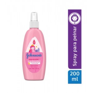 Johnson Spray para peinar Gotas de Brillo Frasco X 200 Ml 