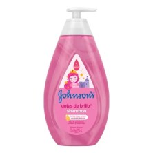 Johnsons Shampoo gotas de brillo Frasco 750 Ml