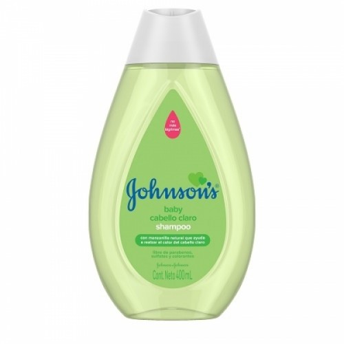 Johnsons Shampoo manzanilla Frasco 400 Ml