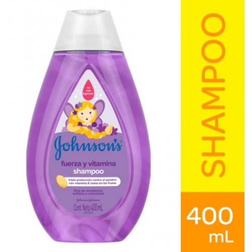 Johnson Shampoo Fuerza y vitamina Frasco X 400 Ml 