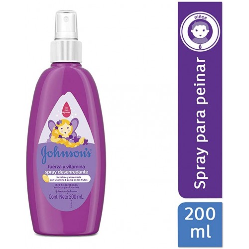 Johnson Spray para peinar Fuerza y vitamina Frasco X 200 Ml 
