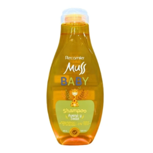 muss baby shampoo avena y seda Frasco x 400 ml
