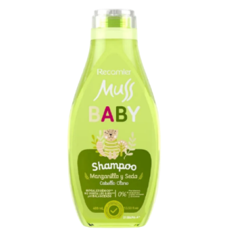 muss baby shampoo manzanilla x 400 ml
