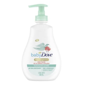 dove baby jabón liquido hipoalergenico sensitive x 400ml