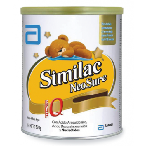 Similac Neosure 0 - 12 Meses Lata X 370 Gramos 