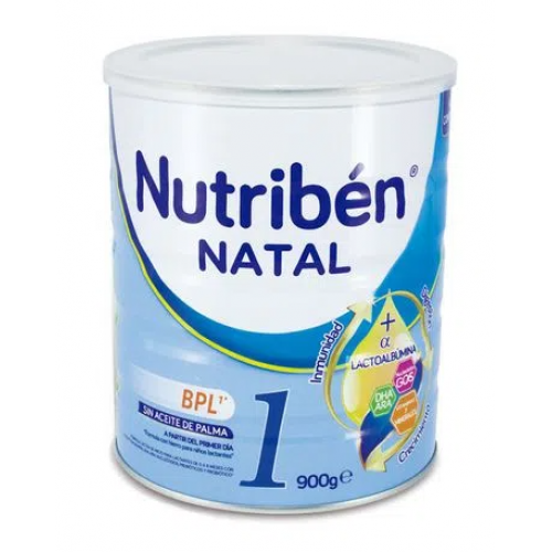 Nutriben Natal 1 Formula láctea Lata X 900 Gramos 