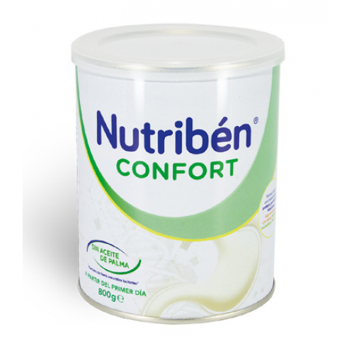 Nutriben Confort a partir del primer día Formula láctea Lata X 800 Gramos 