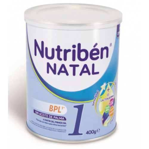 Nutriben Natal 1 Formula láctea Lata X 400 Gramos 
