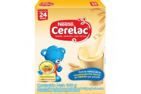 Nestlé Cerelac cereal infantil con leche  Caja X 360 Gramos 