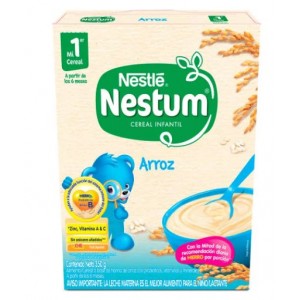 Nestum Cereal Infantil Arroz Caja X 350 Gramos 