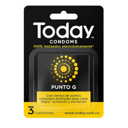 Today condoms Punto-G x 3 unidades