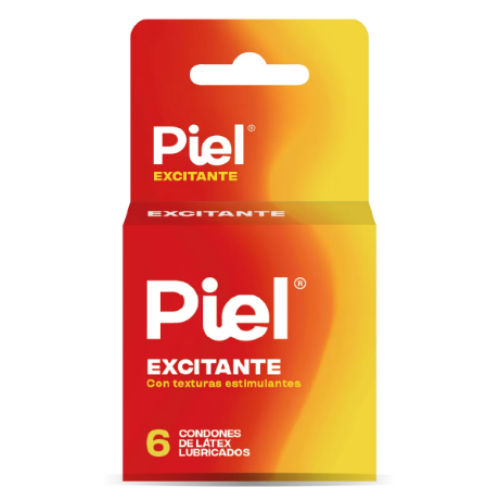 condon piel exitante caja x 6 unidades