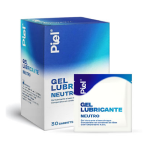 piel gel lubricante neutro x 30 sachets