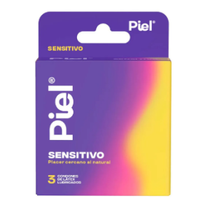 condon piel sensitivo caja x 3 unidades condon piel sensitivo caja x 3 unidades