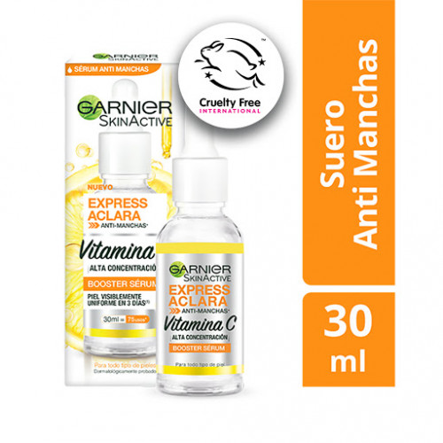 Garnier Skin Active Express Aclara Sérum Anti manchas Frasco X 30 Ml