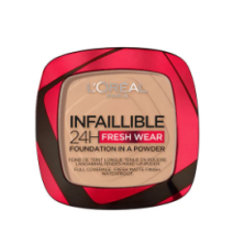 L'Oreal base en polvo Infallible fresh wear Caja X 9 Gramos (Colores surtidos)