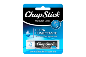 Chap-Stick Protector Labial Ultra-Hidratante Spf15 X 4 Gramos