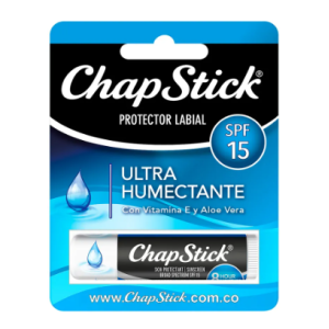 Chap-Stick Protector Labial Ultra-Hidratante Spf15 X 4 Gramos