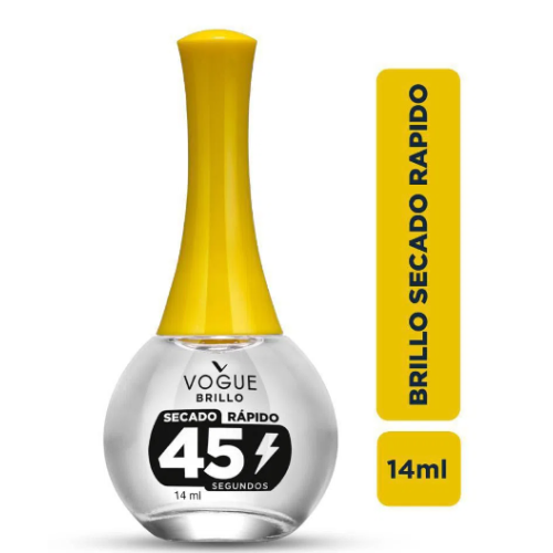 Brillo secado rápido 45 Segundos Frasco X 14 Ml 