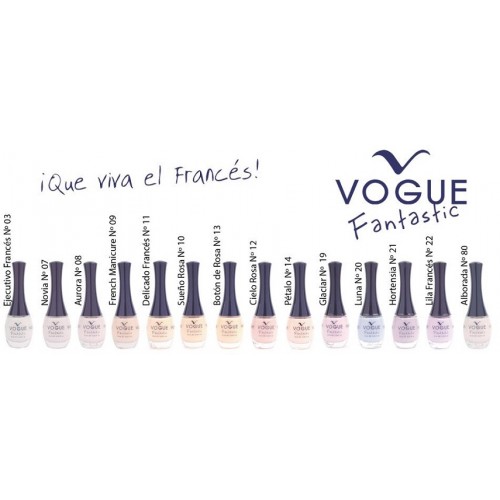 Vogue Esmalte Fantastic Frances Frasco X 10 Ml (Pueden variar los colores según el inventario) 