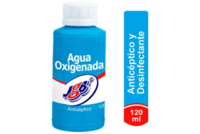 Agua Oxigenada Antiséptico Frasco X 120 Ml 