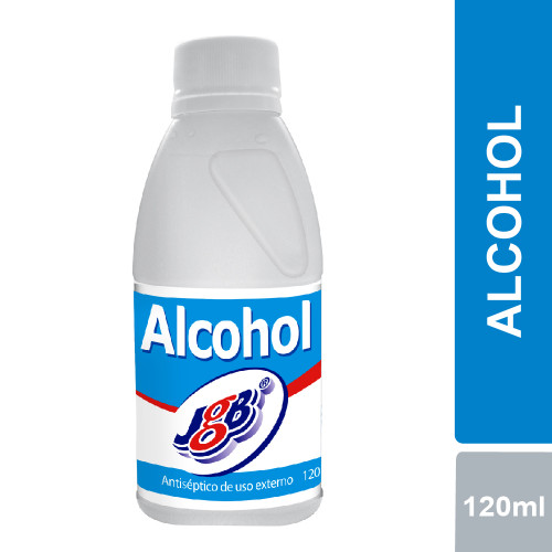 Alcohol JGB Frasco X 120 Ml Alcohol JGB Frasco X 120 Ml