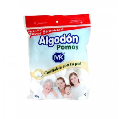 algodón mk pomos x 40 gr
