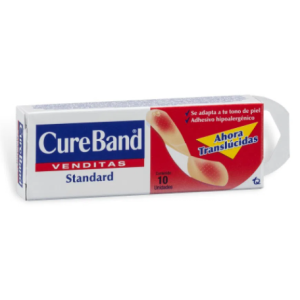 Cureband Venditas  Standard Caja X 10 Unidades 