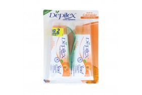 Depilex Crema depilatoria Aceite de caléndula (todo tipo de piel) 2 Tubos X 100 Gramos 