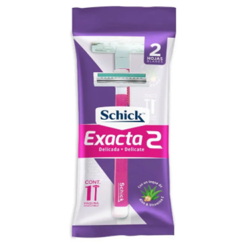 Schick Exacta2 Máquina Mujer Delicada X 1 Unidad
