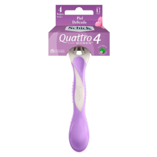 Schick Máquina Quattro Women Sensible X 1 Unidad