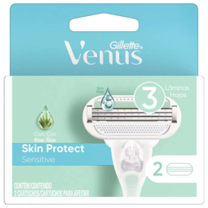Gillette Venus aloe vera Caja X 2 Cartuchos