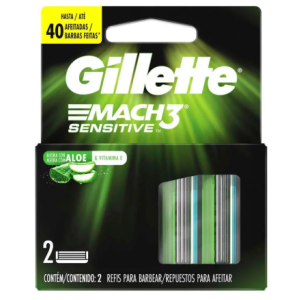 mach-3 repuesto sensitive x 2 unidades