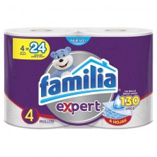 Papel Higiénico Familia Expert Paquete X 4 Unidades 