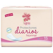 Lights by Tena Protectores Diarios Normal Paquete X 15 Unidades 