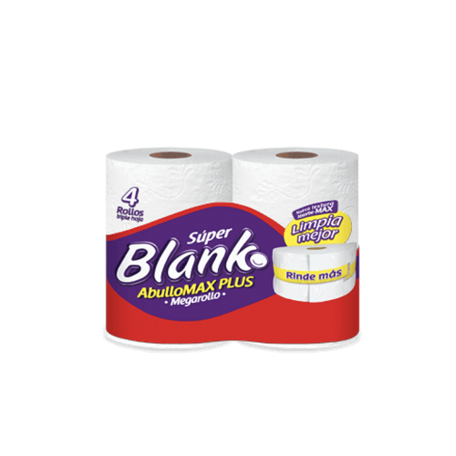 Super Blanko Abullonado Paquete X 4 Unidades 