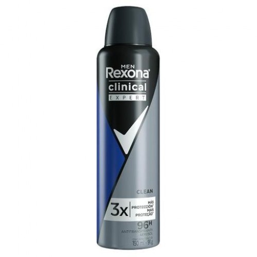 Rexona Men Clinical Expert Clean Frasco X 91 Gramos 