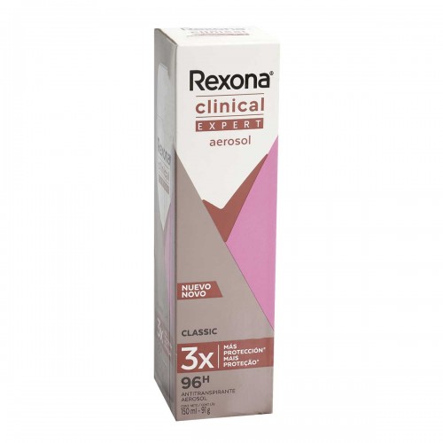 Rexona Clinical Expert Aerosol Classic Lata X 91 Gramos 