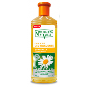 Champú Henna Naturaleza y vida Manzanilla Sensitive X 400 Ml 