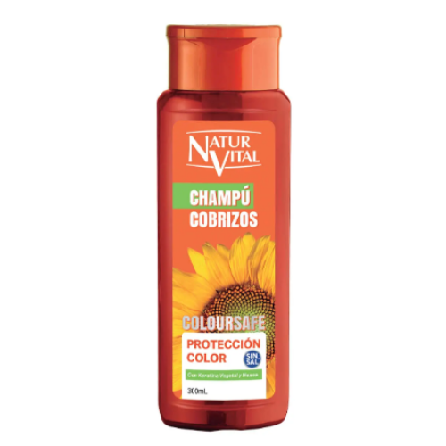 naturaleza y vida shampoo coloursafe cobrizo x 300 ml