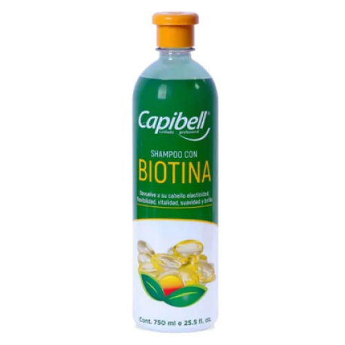 Capibell shampoo con biotina Frasco X 750 ml