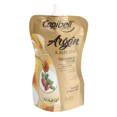 Capibell Tratamiento Capilar Argan & Jalea Real Doypack X 170 ML