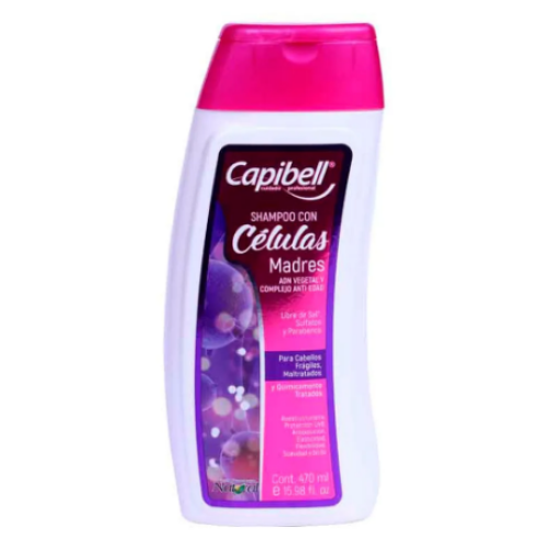 capibell shampoo celulas madres Frasco x 470 ml