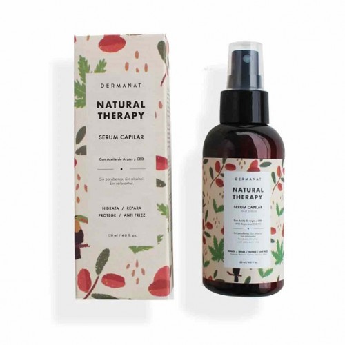 Dermanat Serum capilar con aceite de argán natural therapy Frasco X 120 Ml 