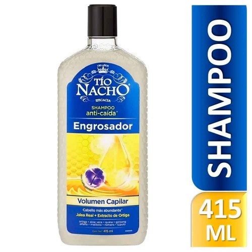 Tío Nacho Shampoo Anti-caída Engrosador Frasco X 415 Ml 