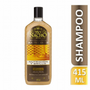 Tío Nacho Shampoo Nutrición y Brillo Frasco X 415 Ml 