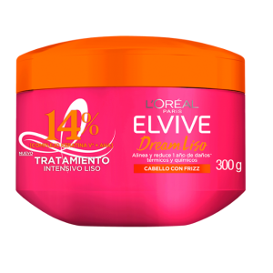 Loreal elvive dream liso Tratamiento intensivo liso Pote X 300 gramos